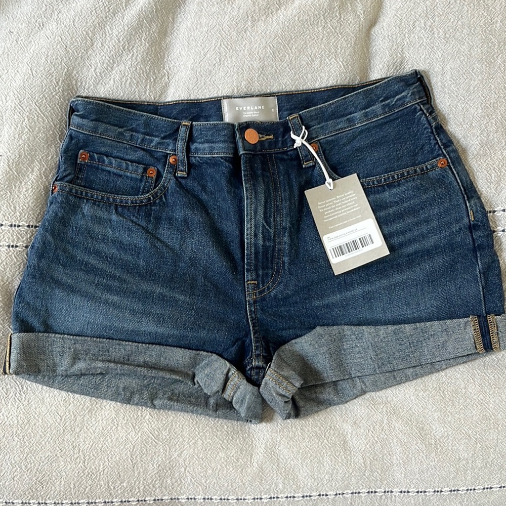 Everlane denim shorts BNWT